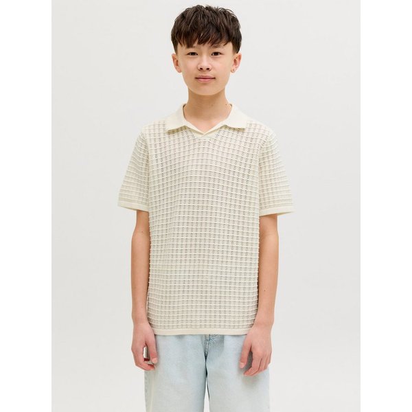 Jack & Jones Junior Polokragenpullover JORNANTUCKET SPLIT NECK POLO JNR