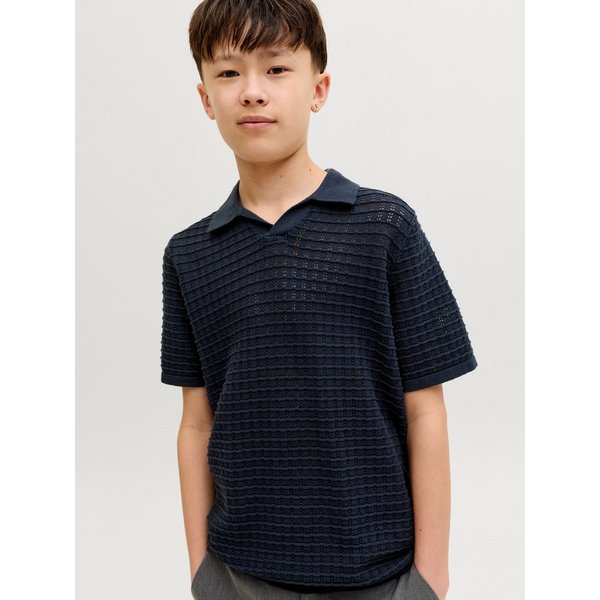Jack & Jones Junior Polokragenpullover JORNANTUCKET SPLIT NECK POLO JNR