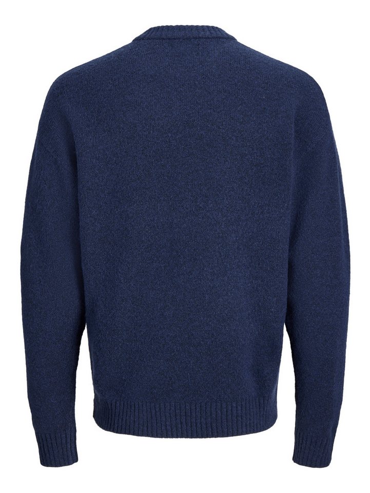 Jack & Jones Junior Rundhalspullover JJESOHO OLLIE KNIT CREW NECK SN JNR Materialmix, relaxed fit – Bild 4 von 5