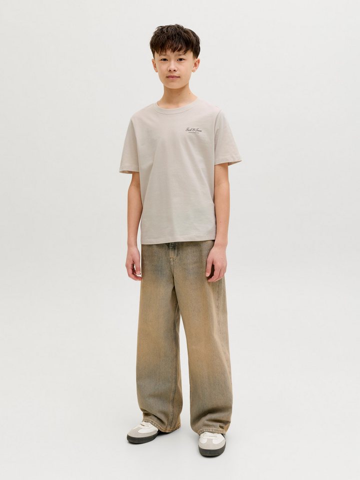 Jack & Jones Junior Rundhalsshirt JJEARCHIVE GRAPHIC TEE SS ONECK NOOS JNR Baumwolle, relaxed fit – Bild 5 von 5