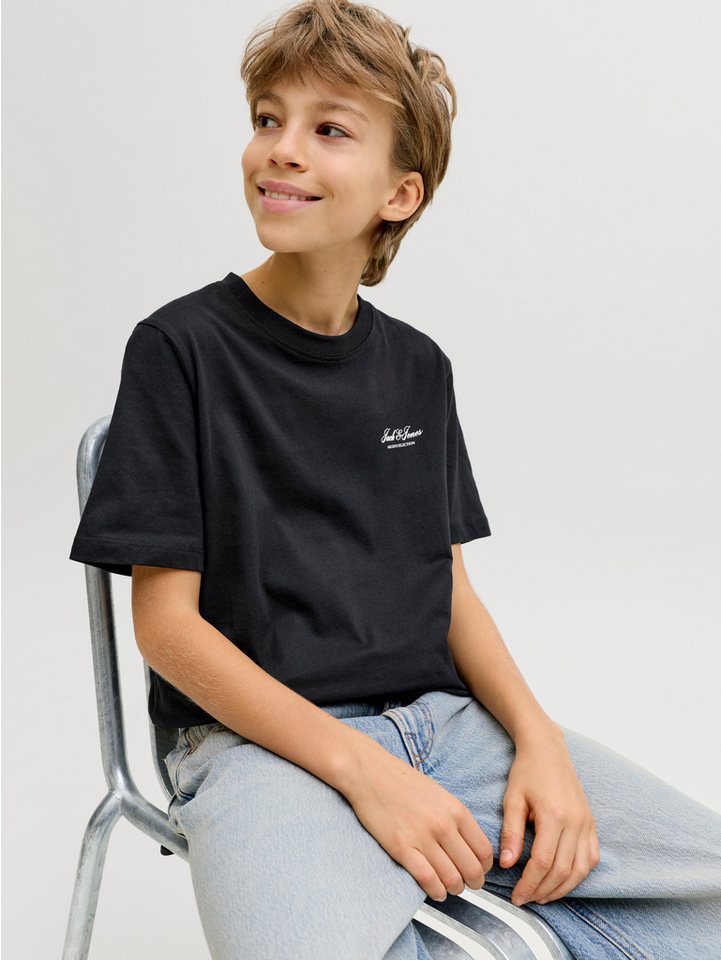 Jack & Jones Junior Rundhalsshirt JJEARCHIVE GRAPHIC TEE SS ONECK NOOS JNR Baumwolle, relaxed fit – Bild 2 von 5