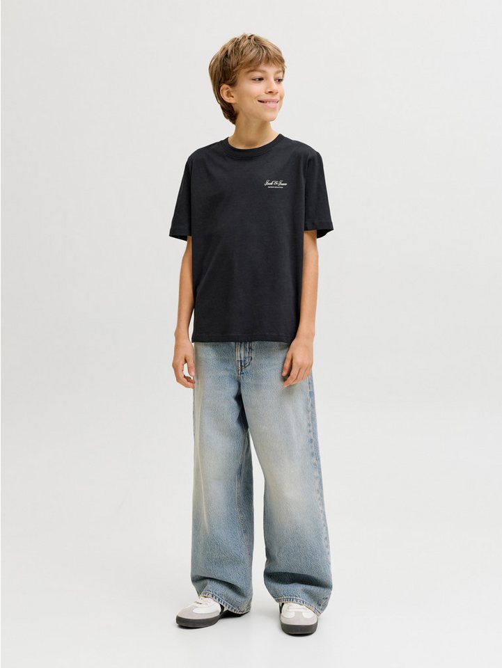 Jack & Jones Junior Rundhalsshirt JJEARCHIVE GRAPHIC TEE SS ONECK NOOS JNR Baumwolle, relaxed fit – Bild 4 von 5