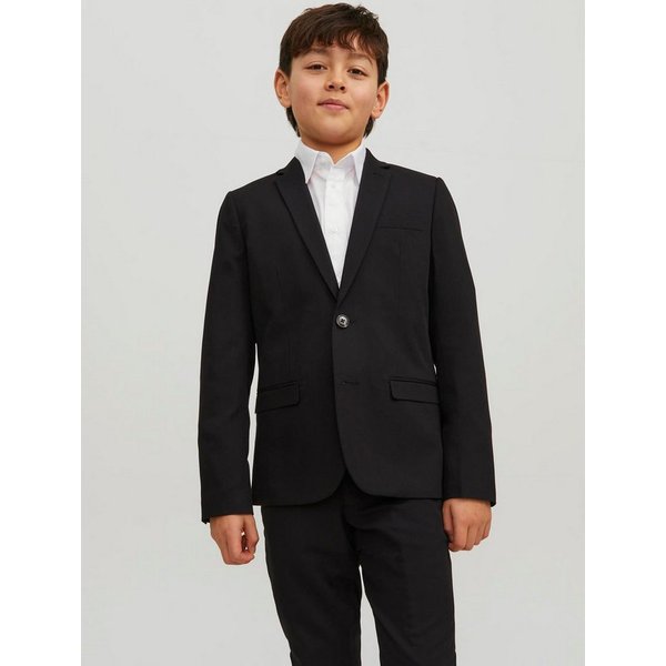 Jack & Jones Junior Sakko JPRSOLAR stylisch, elastisch, pflegeleicht unifarben, modisch, slim fit, Reverskragen