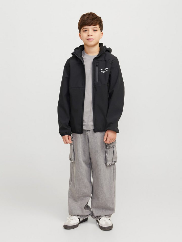Jack & Jones Junior Softshelljacke JJTHEO wasserabweisend und pflegeleicht für Alltag Polyester, regular fit – Bild 5 von 5