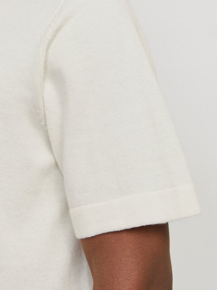 Jack & Jones Kurzarmpullover JJEEMIL KNIT RELAXED POLO SS SN mit Polo Kragen – Bild 4 von 5