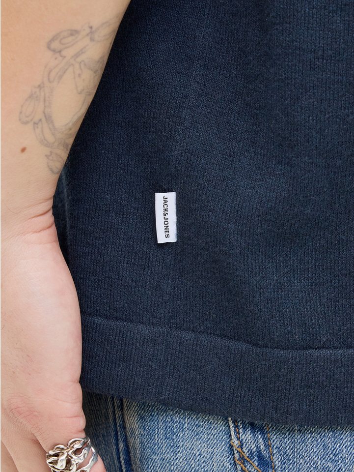 Jack & Jones Kurzarmpullover JJEEMIL KNIT RELAXED POLO SS SN mit Polo Kragen – Bild 4 von 5