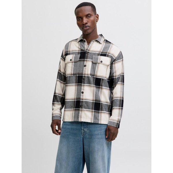 Jack & Jones Langarmhemd JJECHARGE OVERSHIRT LS NOOS