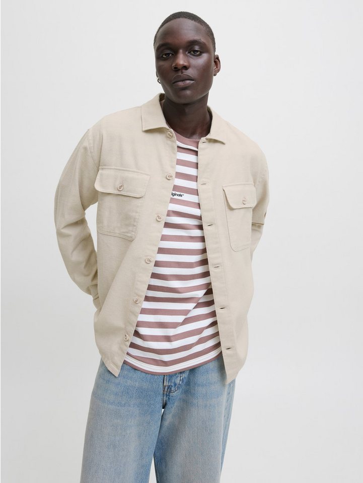 Jack & Jones Langarmhemd JJECHARGE OVERSHIRT LS NOOS – Bild 2 von 5