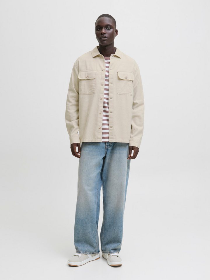 Jack & Jones Langarmhemd JJECHARGE OVERSHIRT LS NOOS – Bild 5 von 5