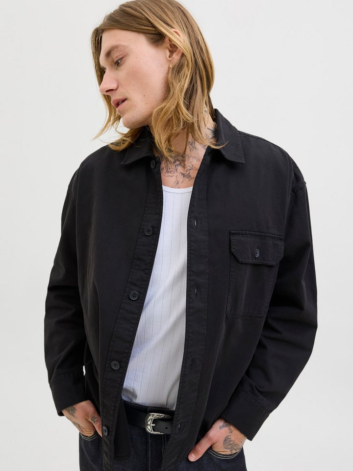 Jack & Jones Langarmhemd JJEDOVER OVERSHIRT LS SN – Bild 2 von 5