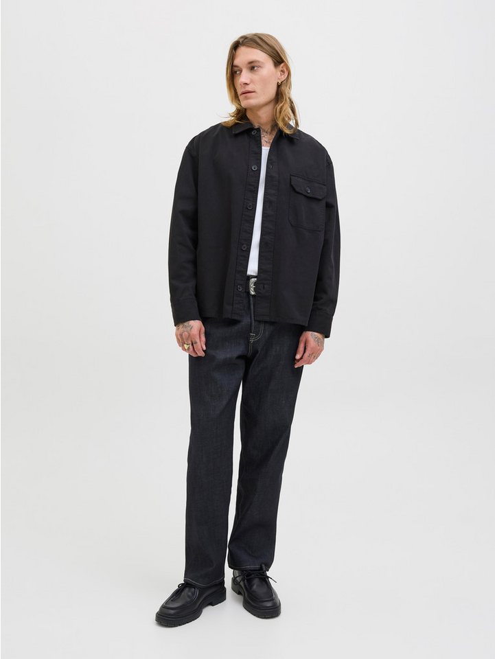 Jack & Jones Langarmhemd JJEDOVER OVERSHIRT LS SN – Bild 4 von 5