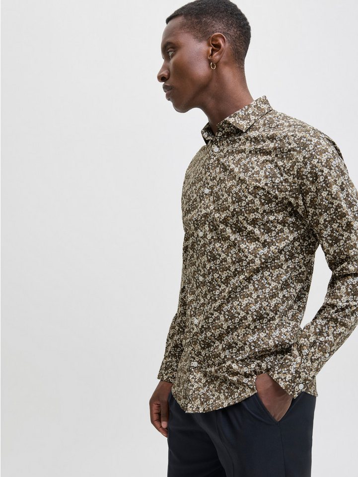 Jack & Jones Langarmhemd JPRBLABLACKPOOL STRETCH AOP LS SHIRT SN – Bild 2 von 5
