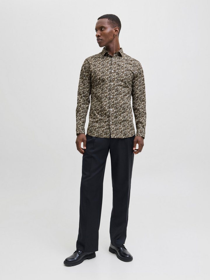 Jack & Jones Langarmhemd JPRBLABLACKPOOL STRETCH AOP LS SHIRT SN – Bild 4 von 5