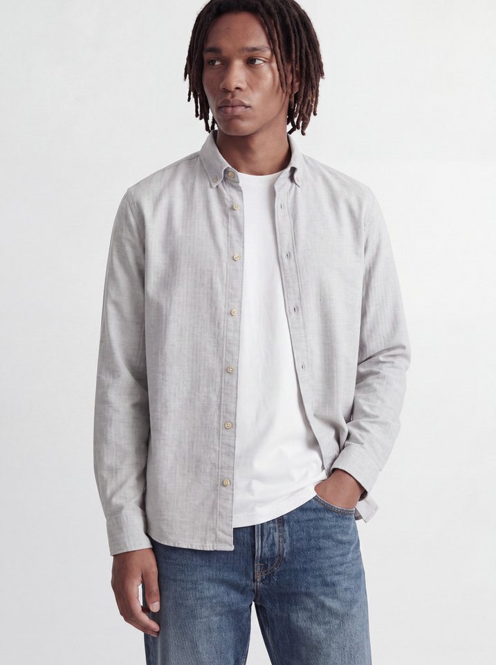 Jack & Jones Langarmhemd JPRBLUHARVEY TWILL SOLID L/S SHIRT SN Baumwolle, regular fit – Bild 2 von 5