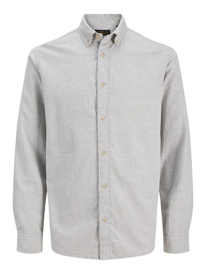 Jack & Jones Langarmhemd JPRBLUHARVEY TWILL SOLID L/S SHIRT SN Baumwolle, regular fit – Bild 4 von 5