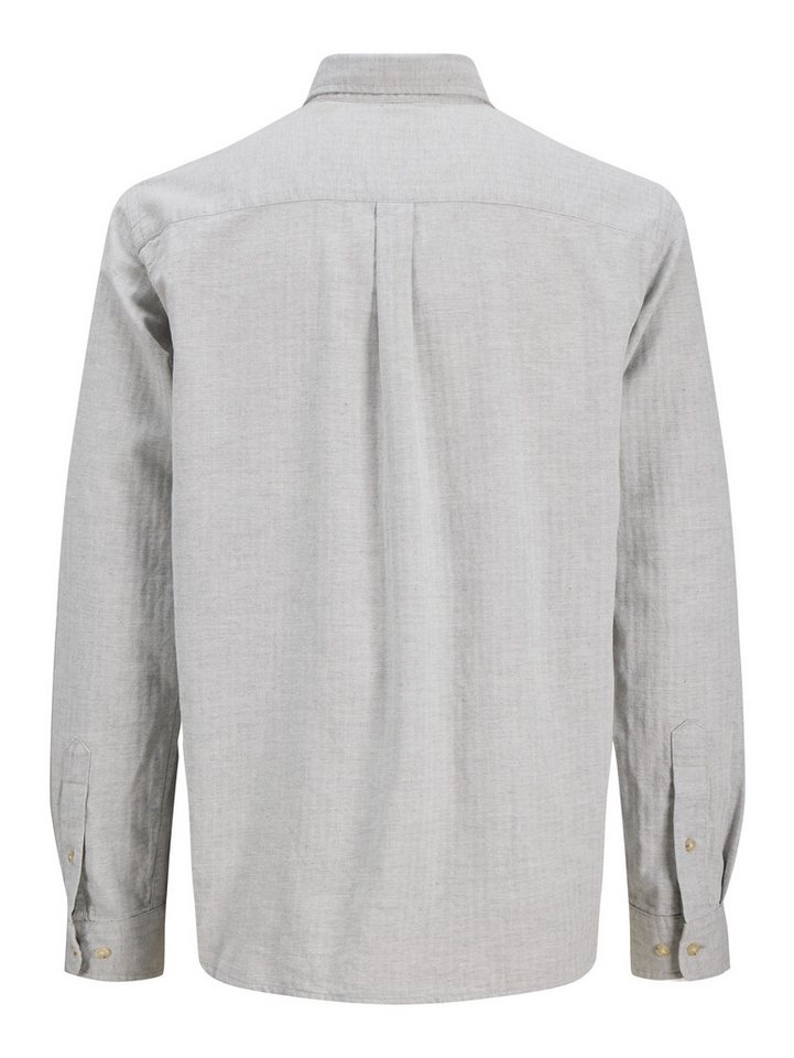 Jack & Jones Langarmhemd JPRBLUHARVEY TWILL SOLID L/S SHIRT SN Baumwolle, regular fit – Bild 5 von 5