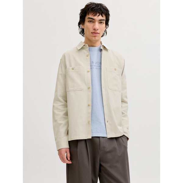 Jack & Jones Langarmhemd JPRBLURAYLE LINEN BL. SOLID LS SHIRT SN