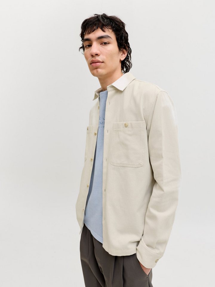 Jack & Jones Langarmhemd JPRBLURAYLE LINEN BL. SOLID LS SHIRT SN – Bild 2 von 5