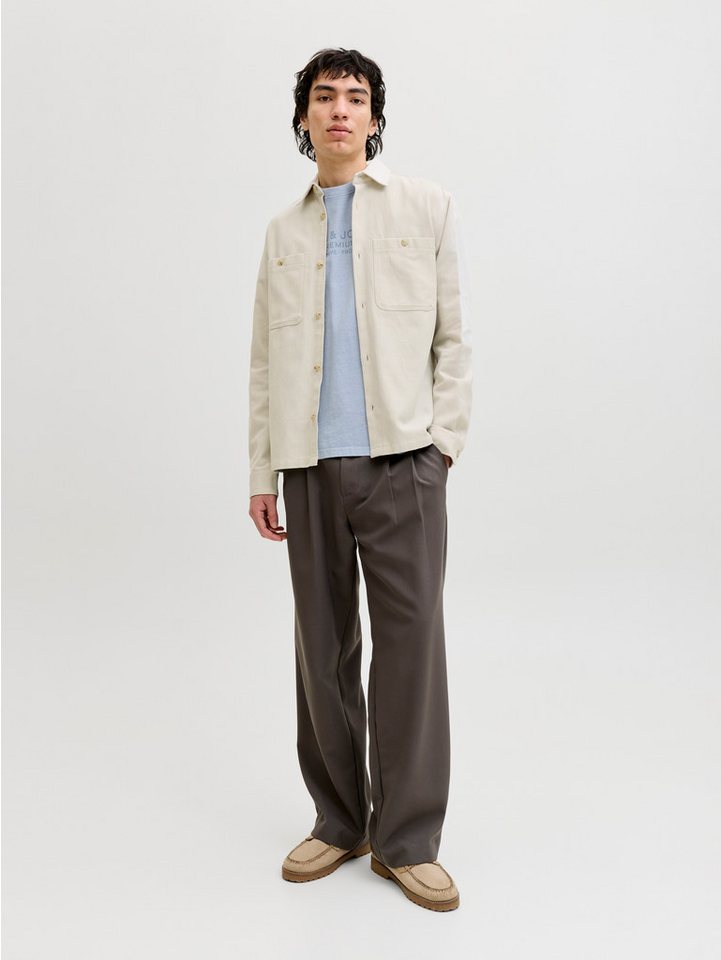 Jack & Jones Langarmhemd JPRBLURAYLE LINEN BL. SOLID LS SHIRT SN – Bild 5 von 5