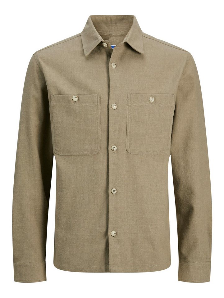 Jack & Jones Langarmhemd JPRBLURAYLE LINEN BL. SOLID LS SHIRT SN – Bild 5 von 5