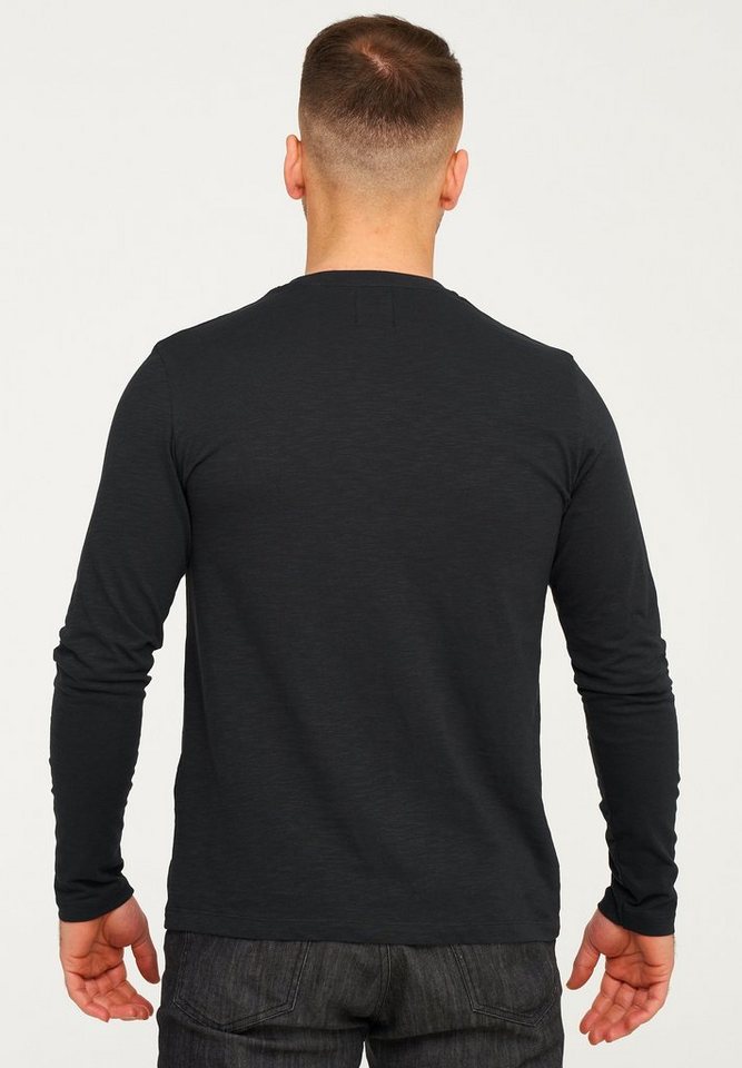 Jack & Jones Langarmshirt JCORISE INFINITY TEE LS CREW NECK 3-Pack Herren Langarmshirt 3er Pack Unifarben Basic Stretch Shirt Baumwolle – Bild 4 von 4