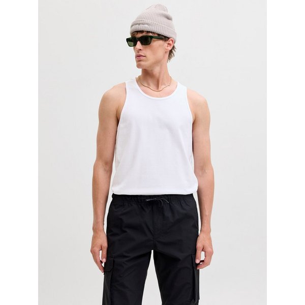 Jack & Jones Muscleshirt JJEORGANIC BASIC TANKTOP NOOS Baumwolle, Rundhalsausschnitt