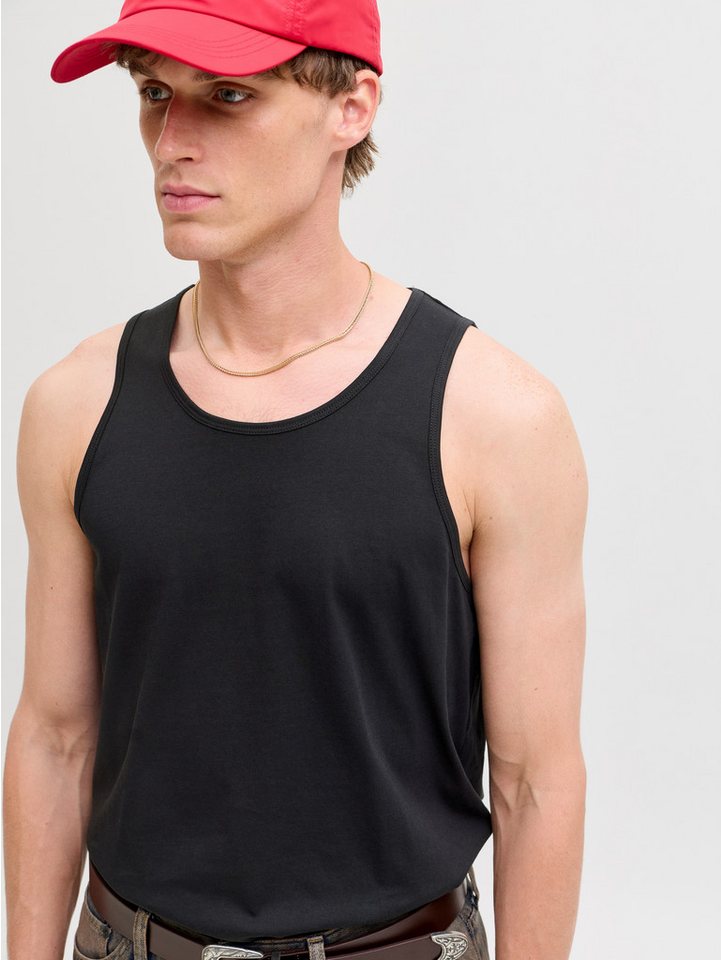 Jack & Jones Muscleshirt JJEORGANIC BASIC TANKTOP NOOS Baumwolle, Rundhalsausschnitt – Bild 2 von 5