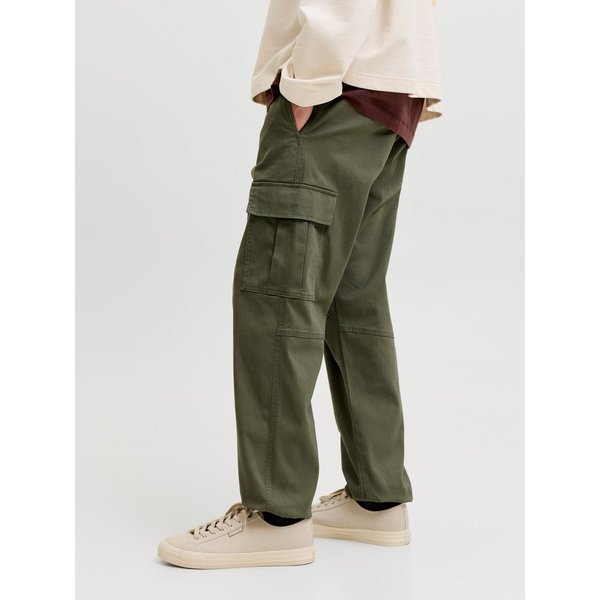 Jack & Jones PlusSize Cargohose JPSTKANE DYLAN CUFFED CARGO RET PLS Baumwollmischung, relaxed fit