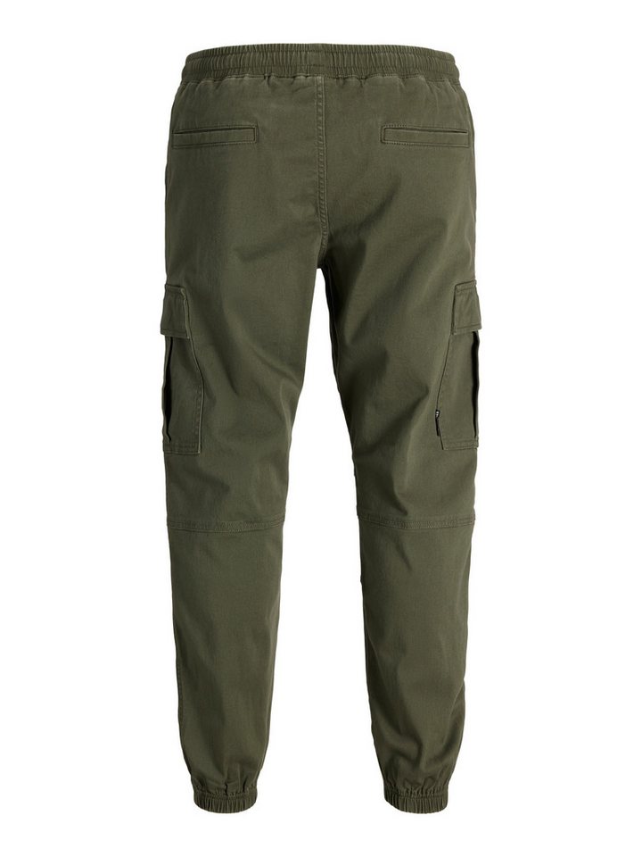 Jack & Jones PlusSize Cargohose JPSTKANE DYLAN CUFFED CARGO RET PLS Baumwollmischung, relaxed fit – Bild 3 von 4