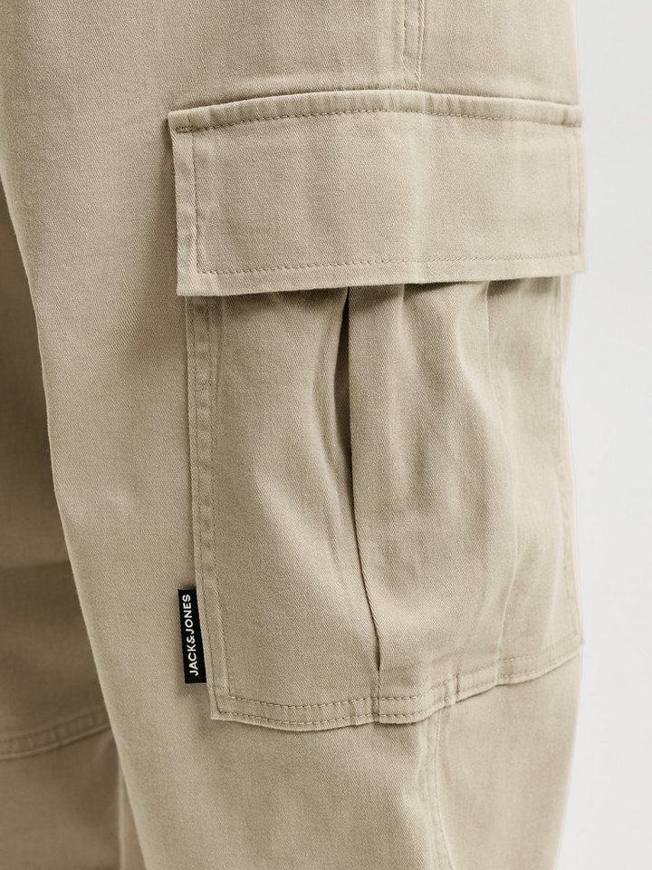 Jack & Jones PlusSize Cargohose JPSTKANE DYLAN CUFFED CARGO RET PLS Baumwollmischung, relaxed fit – Bild 5 von 5