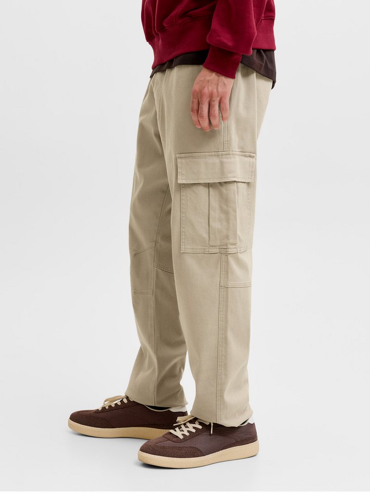 Jack & Jones PlusSize Cargohose JPSTKANE DYLAN CUFFED CARGO RET PLS Baumwollmischung, relaxed fit – Bild 2 von 5