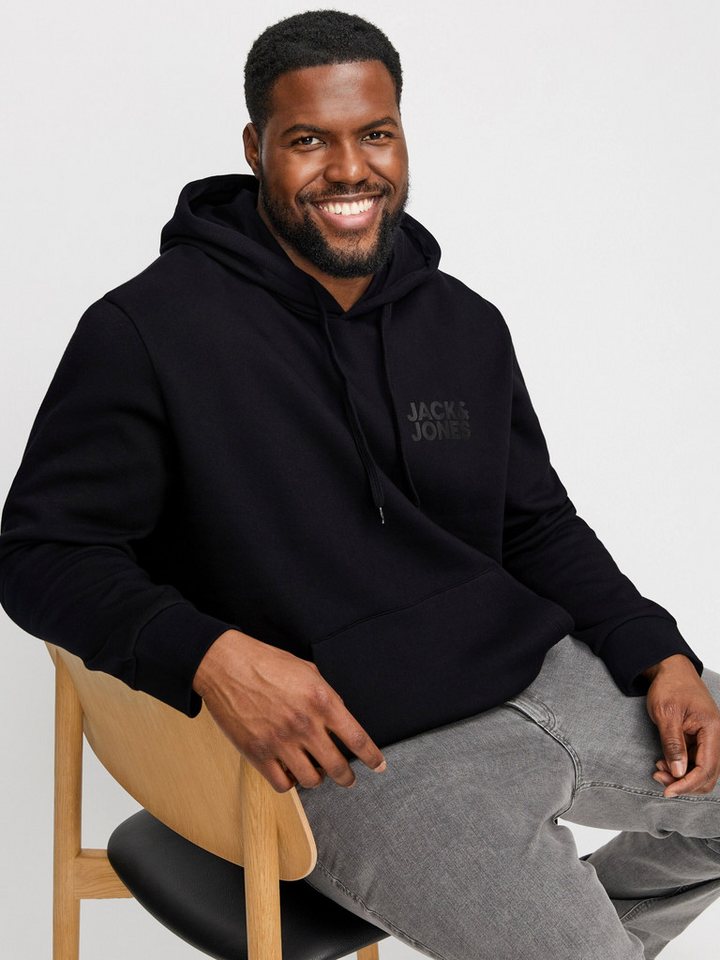Jack & Jones PlusSize Kapuzenpullover JJECorp (1-tlg) – Bild 4 von 5