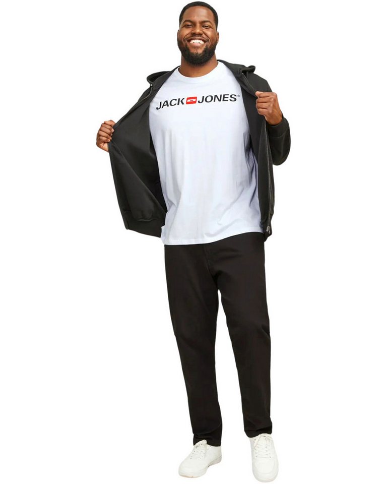Jack & Jones PlusSize Print-Shirt (Spar-Set, 3er-Pack) Big Size Shirt Übergrößen Shirt – Bild 4 von 4