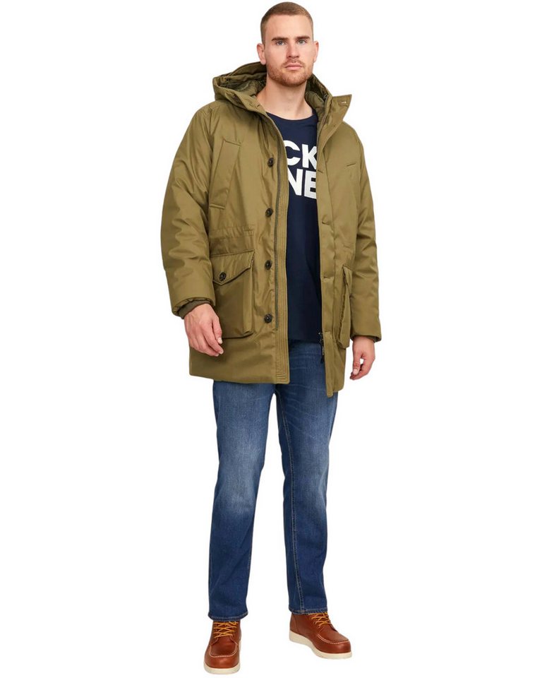 Jack & Jones PlusSize Print-Shirt (Spar-Set, 3er-Pack) Big Size Shirt Übergrößen Shirt – Bild 4 von 4