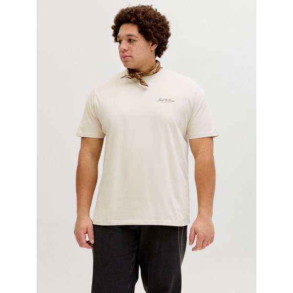 Jack & Jones PlusSize Rundhalsshirt JJEARCHIVE GRAPHIC TEE SS O-NECK PLS Baumwolle, regular fit