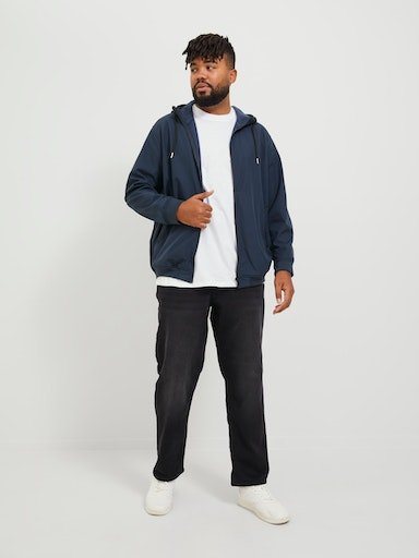 Jack & Jones PlusSize Softshelljacke JJEBASIC mit Kapuze und wasserabweisendem Stoff Kunstfaser, regular fit – Bild 3 von 5