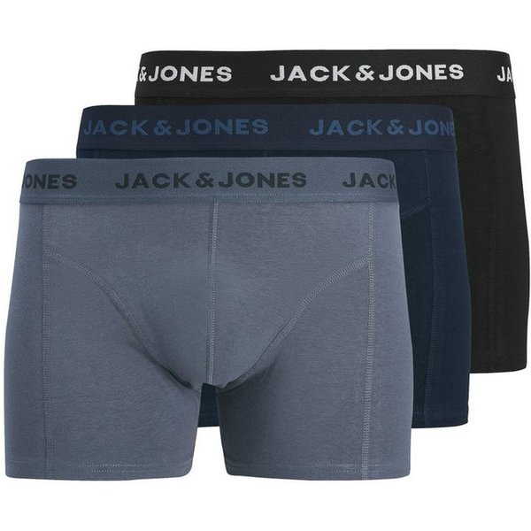 Jack & Jones PlusSize Trunk JACJEREMIAH SOLID TRUNKS 3 PACK PLS (Packung, 3-St)