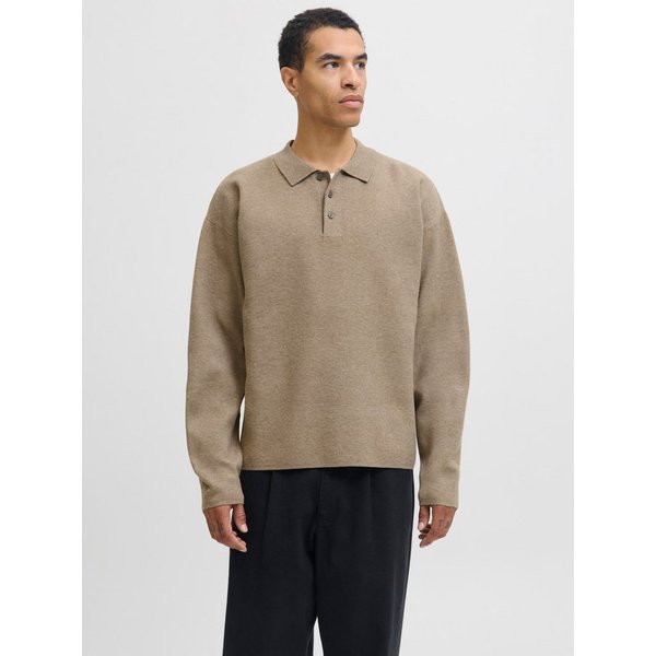 Jack & Jones Polokragenpullover JPRBLABRADFORT KNIT POLO