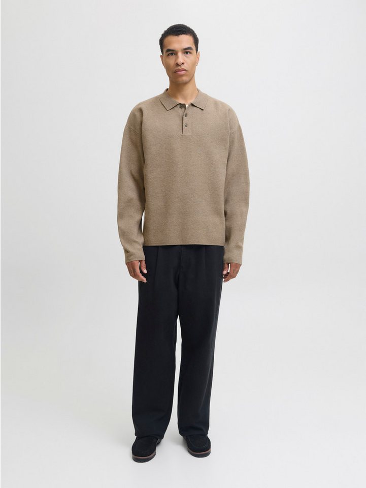 Jack & Jones Polokragenpullover JPRBLABRADFORT KNIT POLO – Bild 3 von 5