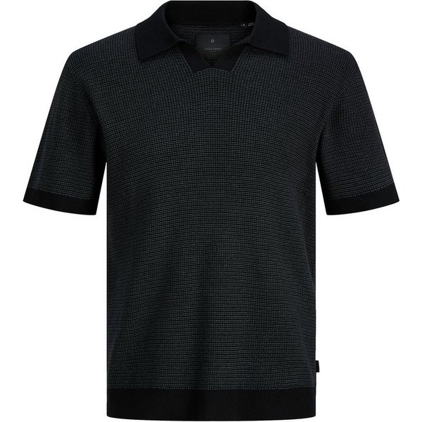 Jack & Jones Poloshirt Blahudson Knit Split Neck mit Splitneck-Ausschnitt