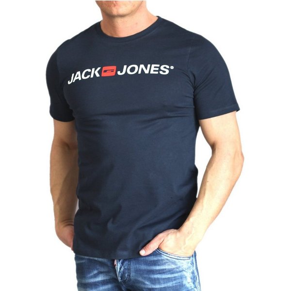 Jack & Jones Print-Shirt mit Rundhalsausschnitt