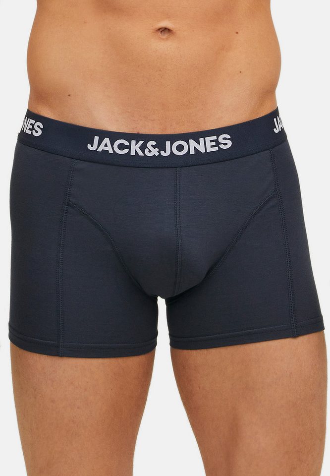 Jack & Jones Retro Boxer 3er Pack Anthony (Spar-Set, 3-St) Retro Short / Pant - Baumwolle - ohne Eingriff - Atmungsaktiv – Bild 2 von 5