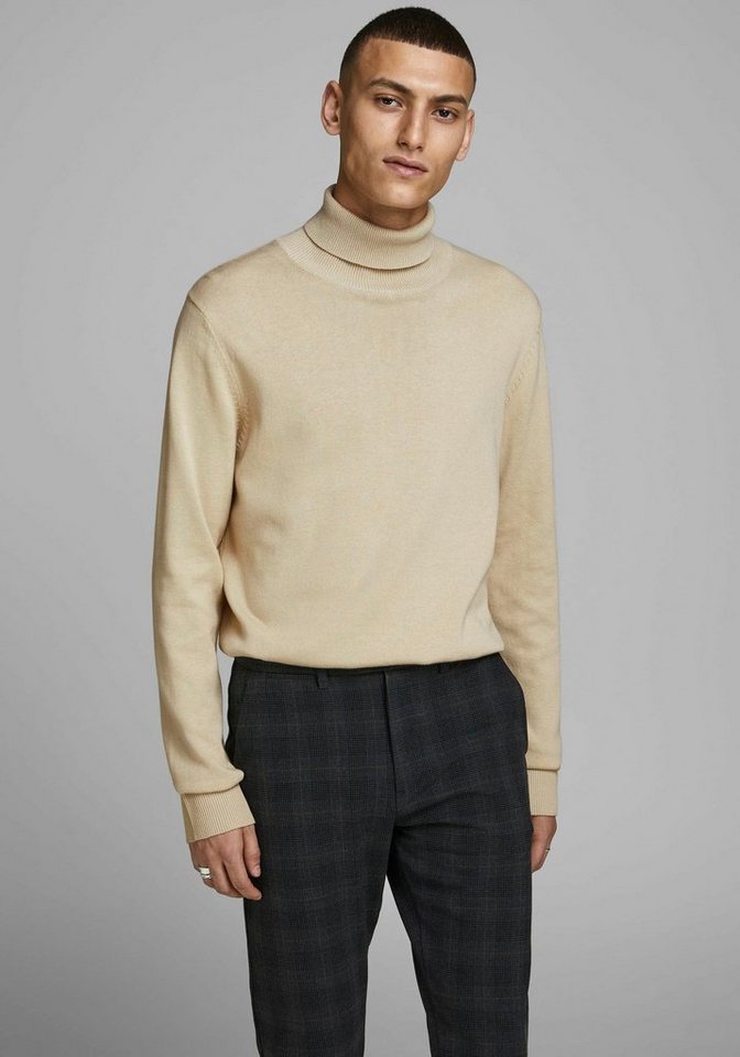 Jack & Jones Rollkragenpullover JJEEMIL KNIT ROLL NECK NOOS Baumwollmischung, regular fit – Bild 2 von 5