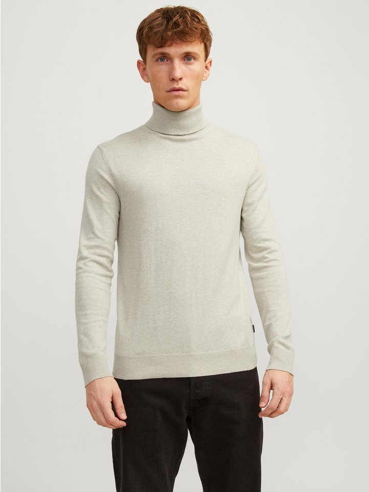 Jack & Jones Rollkragenpullover JJEEMIL KNIT ROLL NECK NOOS Baumwollmischung, regular fit – Bild 3 von 5