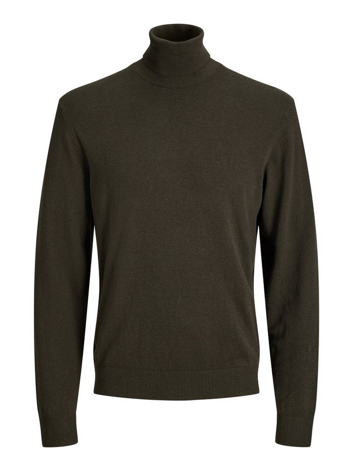 Jack & Jones Rollkragenpullover JJEEMIL KNIT ROLL NECK NOOS Baumwollmischung, regular fit – Bild 5 von 5
