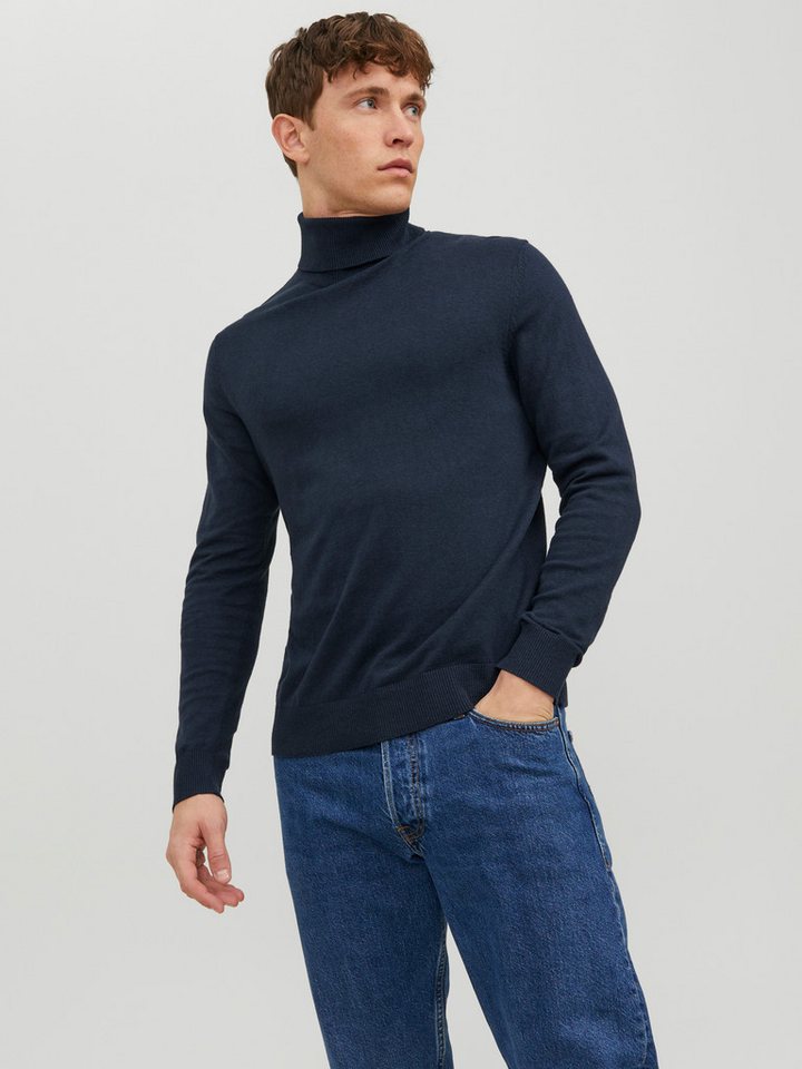 Jack & Jones Rollkragenpullover JJEEMIL KNIT ROLL NECK NOOS Baumwollmischung, regular fit – Bild 2 von 5