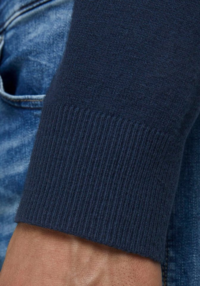 Jack & Jones Rollkragenpullover JJEEMIL KNIT ROLL NECK NOOS Baumwollmischung, regular fit – Bild 5 von 5
