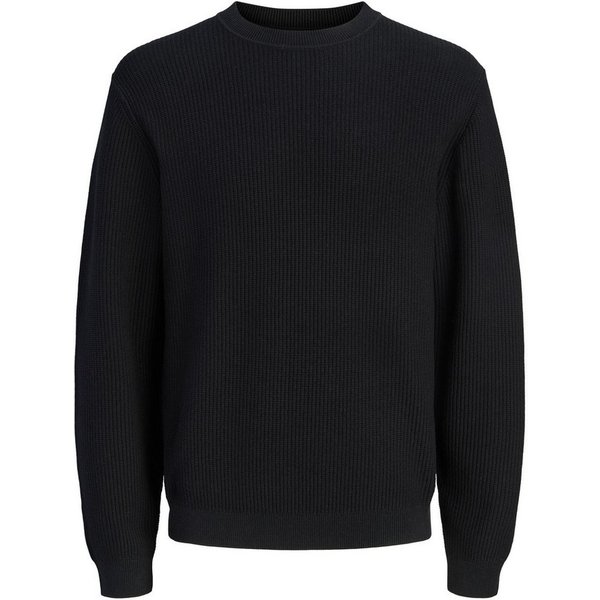 Jack & Jones Rundhalspullover JPRBLACONNOR KNIT CREW NECK Baumwolle, regular fit