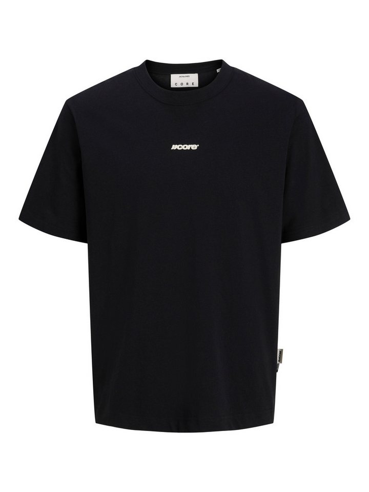 Jack & Jones Rundhalsshirt JCOCLUB BACK SCRIPT TEE SS CREW NECK SN Baumwolle, relaxed fit – Bild 4 von 5