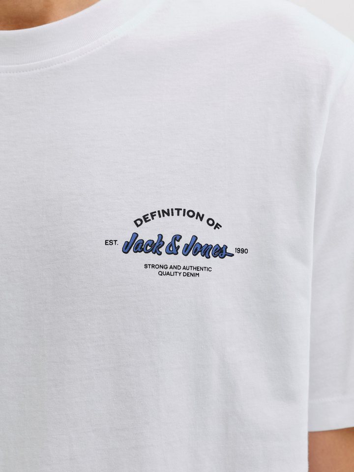 Jack & Jones Rundhalsshirt JJBRANDON TEE SS CREW NECK – Bild 4 von 5